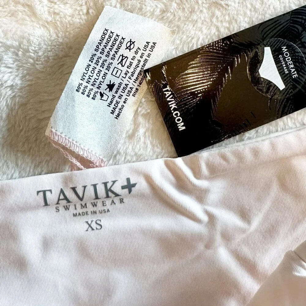 NWT Tavik Asher Swim Bottom in Pink Sorbet - Extra Small